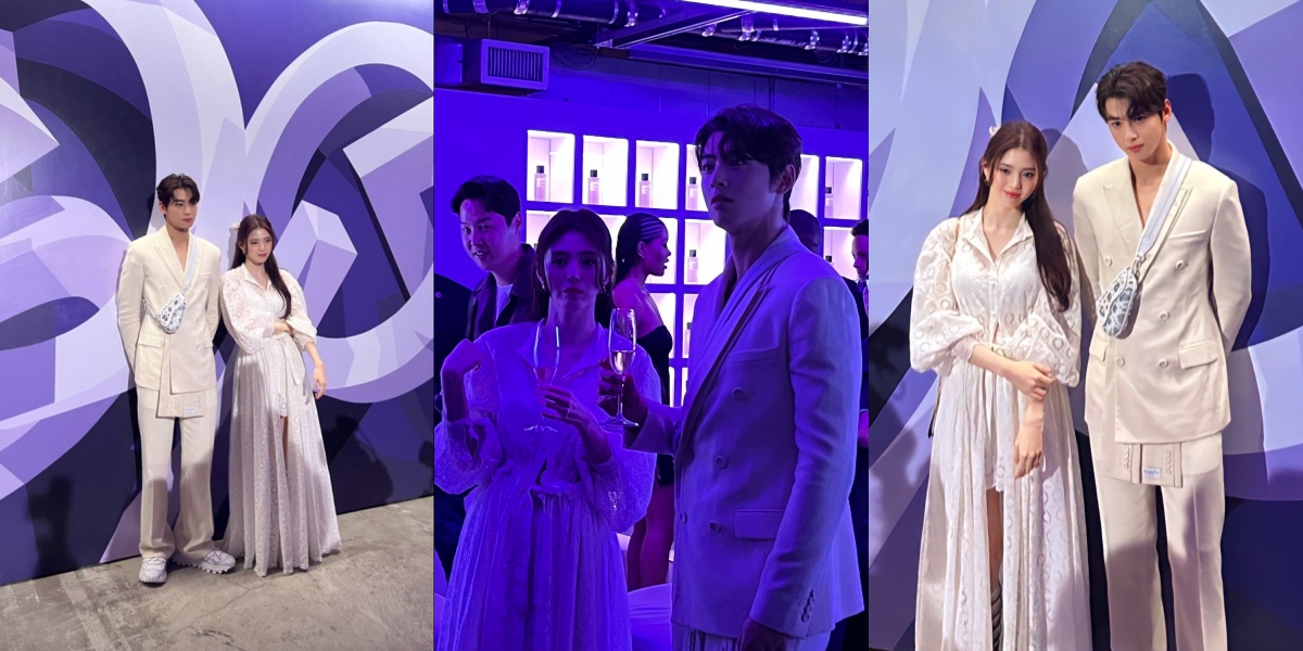 Flood of Visuals, 10 Photos of Cha Eun Woo and Han So Hee in One Frame at Gris Dior VIP Party - Perfect Like a K-Drama Couple