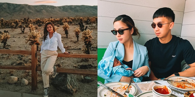 Just One Month After Giving Birth, 8 Latest Photos of Nikita Willy Who Has Slimmed Down - Looks Like a Girl During Vacation