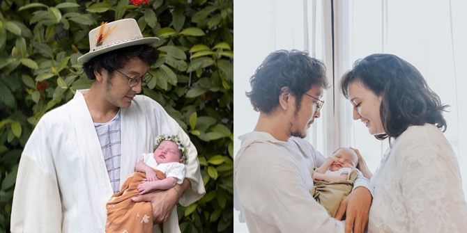 Different Beliefs, Here are 7 Pictures of Dimas Anggara Celebrating Easter with Nadine Chandrawinata and Baby Djiwa - Floods of Praise from Netizens