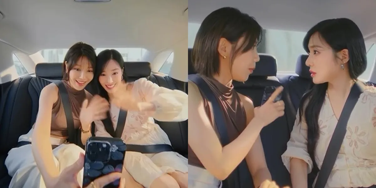 This is What It Looks Like If Tiffany and Sooyoung SNSD Take an Ojol Taxi, Super Fun with Fans