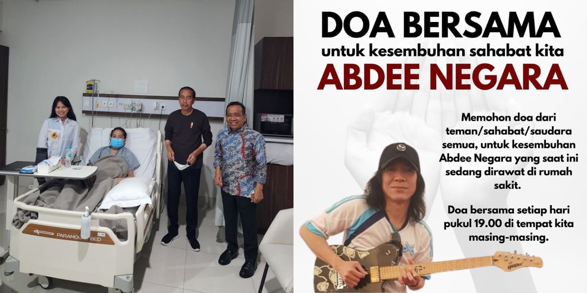 This is the Condition of Abdee, the Guitarist of SLANK, Who is Still Being Treated in the Hospital Due to IgA Nephropathy, Receiving Much Support