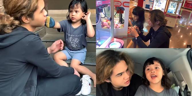 Learning to be an Older Brother, Here are 8 Portraits of Dul Jaelani Taking Care of Ahmad Dhani and Mulan Jameela's Children