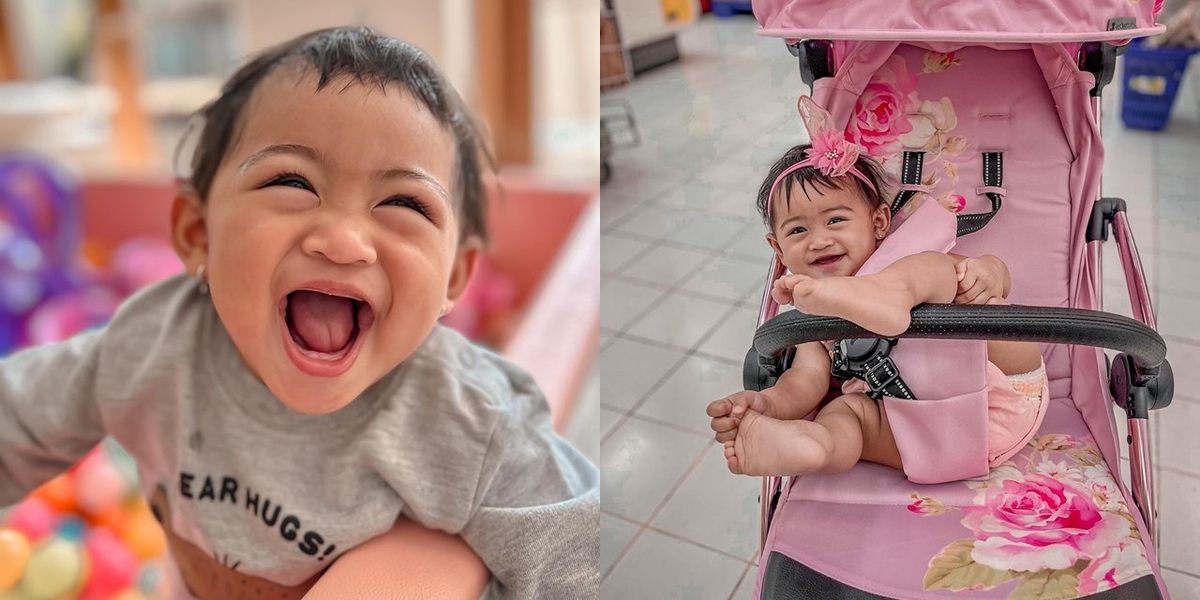 Not Even a Year Old, 8 Photos of Baby Moana Already Growing Teeth and Soon Can Run Around - Always Cheerful and Adorable