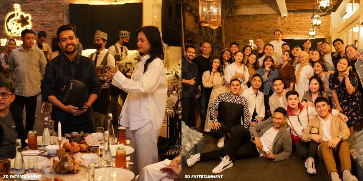 Under the Same Label, 8 Fun Photos of 3D Entertainment Artists Breaking Fast Together - Featuring Fildan and Putri DA