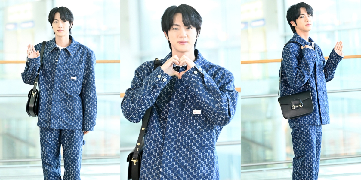 Departing to Milan, 8 Photos of BTS's Jin at Incheon International Airport - Effortlessly Handsome