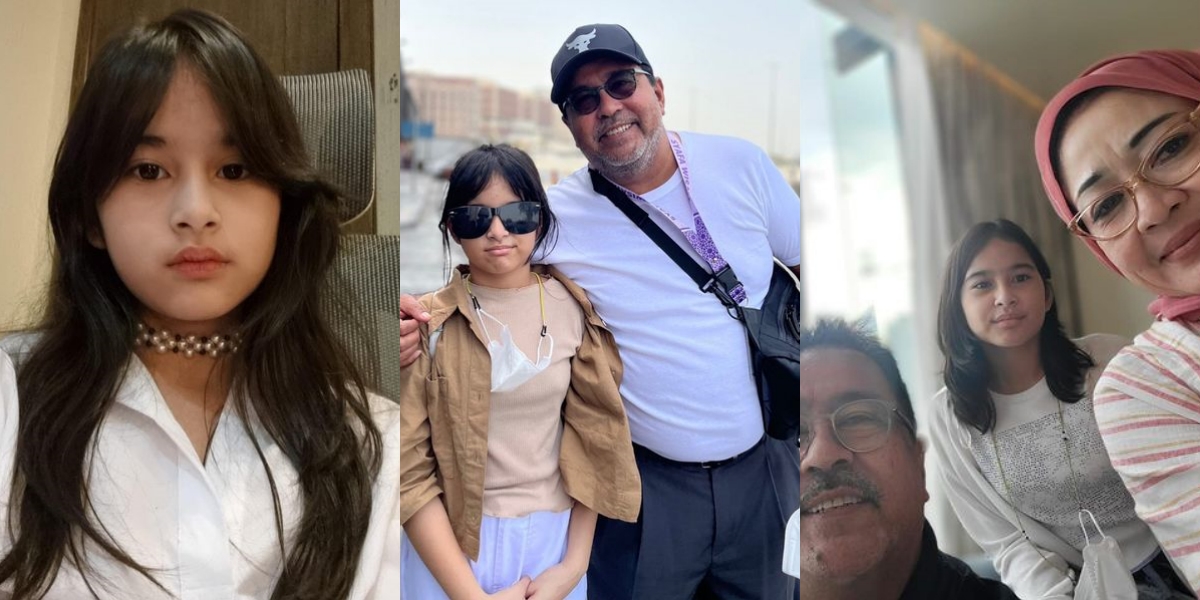 Growing Up as a Teenager, 10 Pictures of Amara, Rano Karno's Granddaughter, who is Getting More Beautiful and Resembles Her Grandmother - Netizens Ask Her to Act in Soap Operas