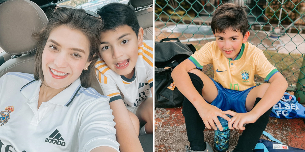 Growing Up Teenager, 8 Portraits of Quenzino, Carissa Putri's Eldest Son who is Handsome & Pious