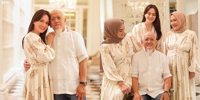 Different Beliefs, Shandy Aulia's Photo Joining Iftar with Family - Compact with Two Veiled Sisters