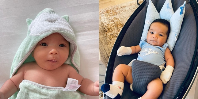 Brazilian Blood, Peek at 9 Pictures of Baby Aizen, Erich Iskandar and Vanessa Lima's Child, who is now 2 Months Old - Not Less Handsome than His Father