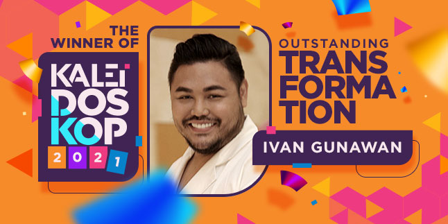 Successfully Lose 30 Kg, Ivan Gunawan Becomes the Most Exciting Transformation Winner of 2021 According to KapanLagi.com