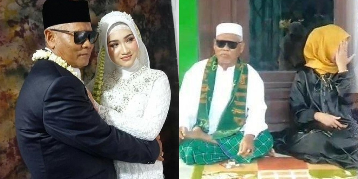 Give a Dowry of Rp 700 Million, 10 Portraits of Grandfather Sondani who Viral Married a 19-Year-Old Girl - Allegedly Fell Ill & Ignored by Wife