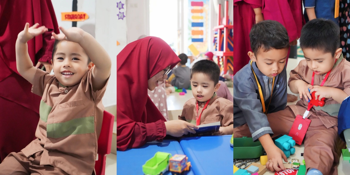 Fighting Against Illness Since Birth, 10 Photos of Sulaiman, Oki Setiana Dewi's Child, Now Already in School - Learning to Recite the Quran