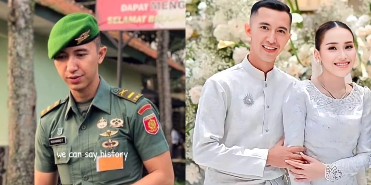 Ranked Lieutenant Colonel, 8 Portraits of Muhammad Fardhana, Ayu Ting Ting's Fiancé, Now Being Highlighted - Handsome and Authoritative