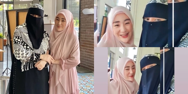 Feuding with Umi Yuni, Alvin Faiz's Mother, 8 Pictures of Larissa Chou Harmoniously with Umi Rania, Ustaz Arifin Ilham's Second Wife