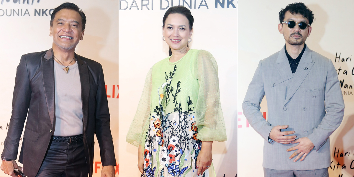 Studded with Stars, 8 Photos of Celebrities Who Attended the Red Carpet of the Movie 'HARI INI AKAN KITA CERITAKAN NANTI'
