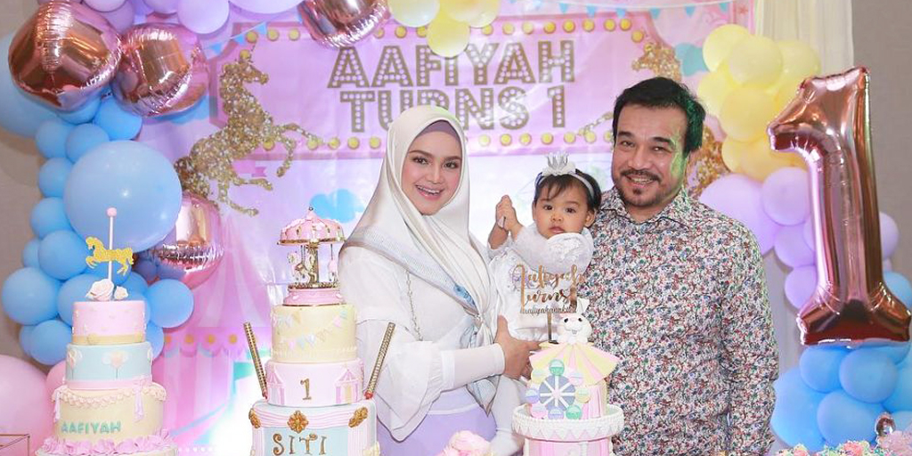 Circus-themed, Here are the Portraits of Siti Nurhaliza's Child's Birthday