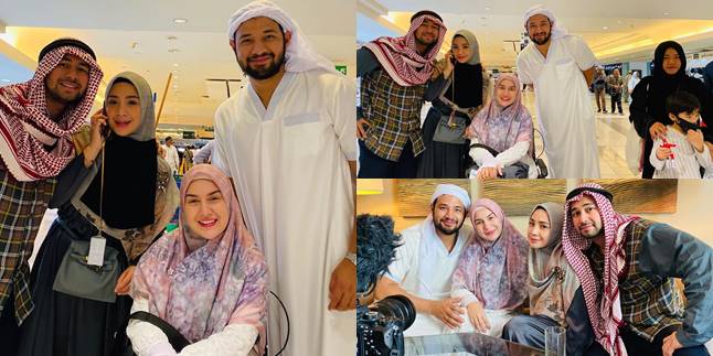 Meeting Irish Bella During Umrah, This Hijab Portrait of Nagita Slavina Steals Attention and is Equally Enchanting