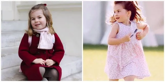 Berusia 4 Tahun, Ini 8 Potret Putri Charlotte Anak Kate Middleton-Pangeran William