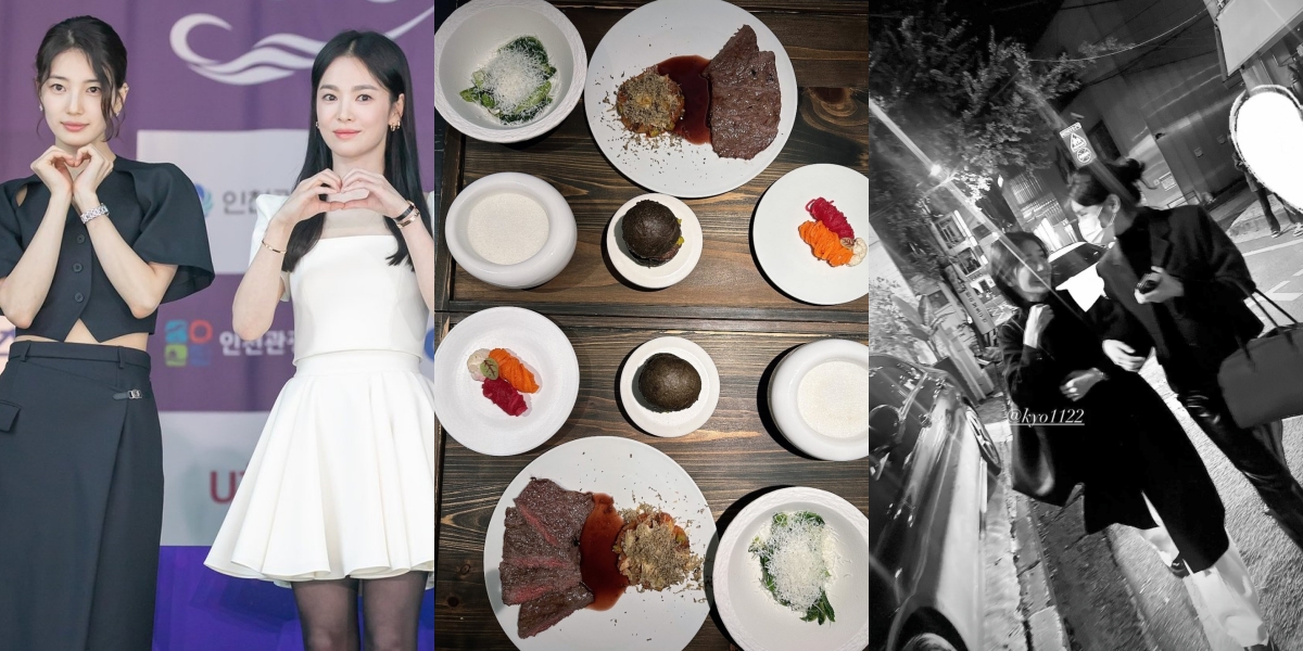 Bestie Forever, Suzy Celebrates Song Hye Kyo's Birthday with a Treat - Fun Dining Together