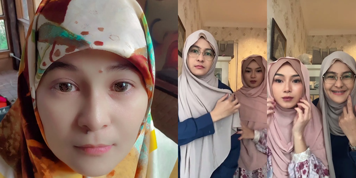 Tomboy Appearance, A Series of Photos of Mita The Virgin Wearing a Hijab - Recently Looks Similar to Risty Tagor