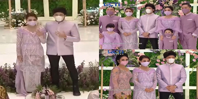 Makes Emotional, Here are 8 Photos of Aurel Hermansyah's Complete Family Present at Her Engagement Day with Atta Halilintar