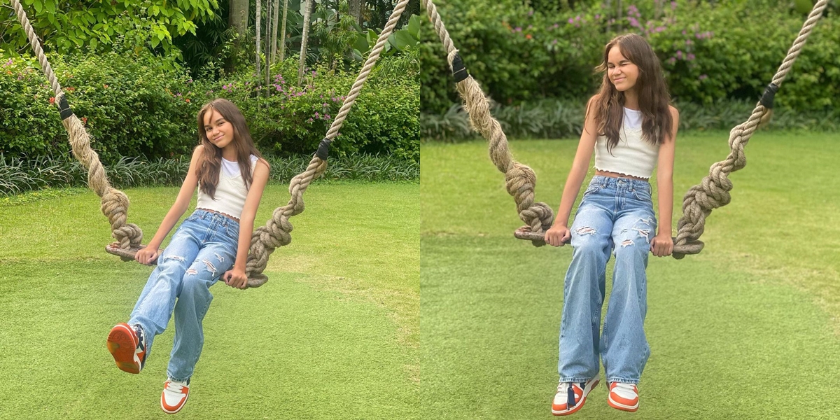 Impressive, 8 Photos of Melaney Ricardo's Teenage Daughter Chloe - Her Beauty Sitting on a Swing is Said to Resemble Luna Maya
