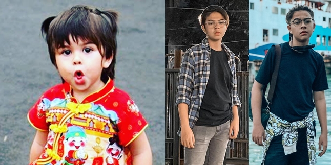 Make Dazzled! These are the 10 Latest Portraits of Baim Cilik who has Grown into a Teenager - Even More Handsome and Cool