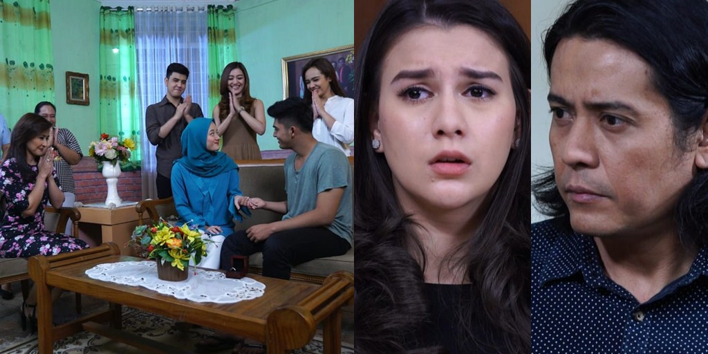 Leaked Photos of Scenes from the Soap Opera 'CINTA SUCI', Airing on July 18