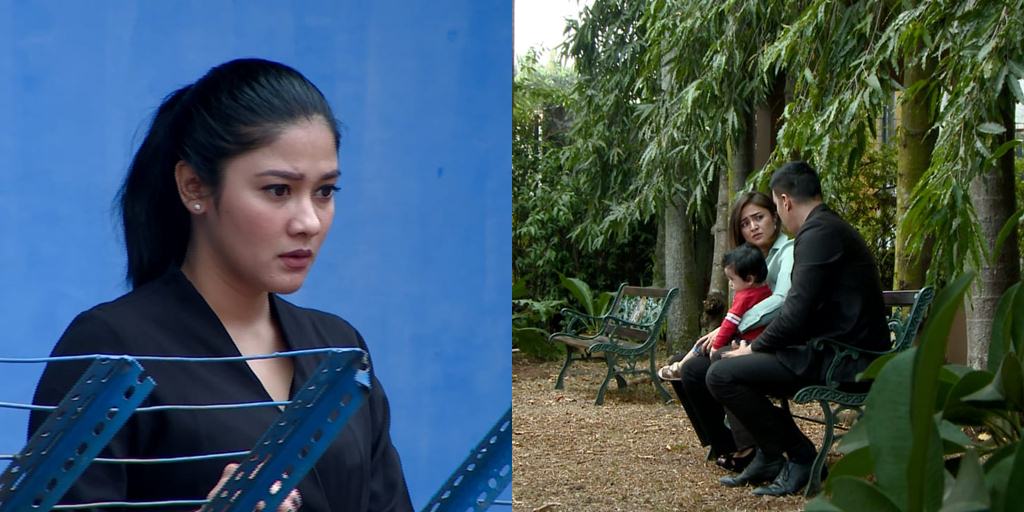 Leaked Photos of Scenes from the Soap Opera 'ORANG KETIGA', Airing on August 13