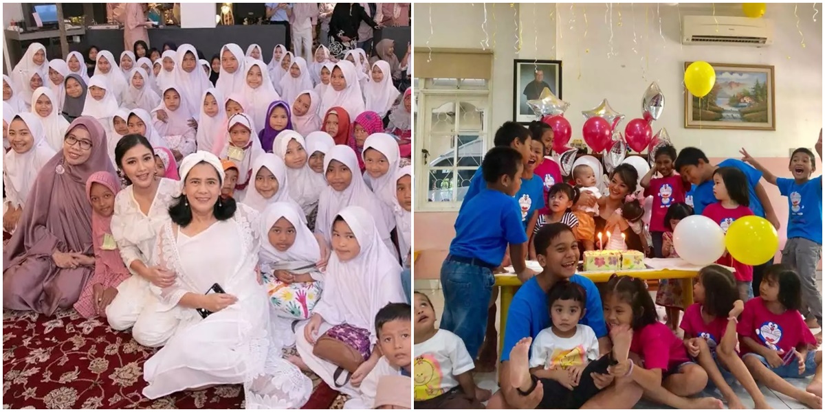 Not Extravagant, These Indonesian Celebrities Celebrate Their Birthdays by Sharing with Those in Need