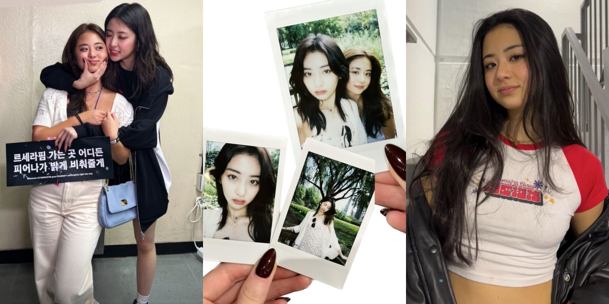 Not Dewi Perssik, 10 Portraits of Yejin, Yunjin LE SSERAFIM's Sister, Who is Equally Beautiful as Her Sister - Looks Like Twin