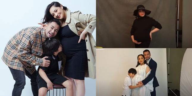 Elegant Maternity Shoot, 9 Photos of Nagita Slavina - Happy with Raffi Ahmad and Rafathar