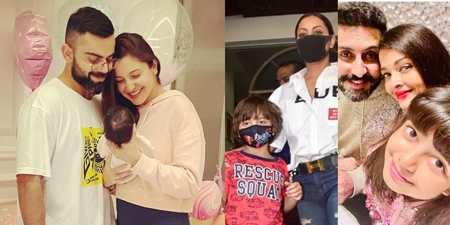 Candid Bollywood of The Week, Abram Khan and Taimur Super Cute - Anushka Sharma Introduces Her Child for the First Time