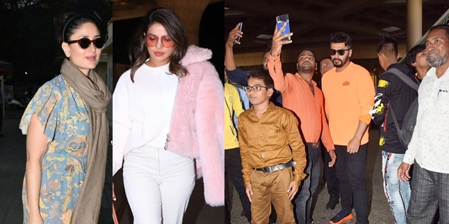 Candid Bollywood of The Week, Arjun Kapoor Becomes the Target of Fans' Selfies - Priyanka Chopra Looks Stunning at the Airport