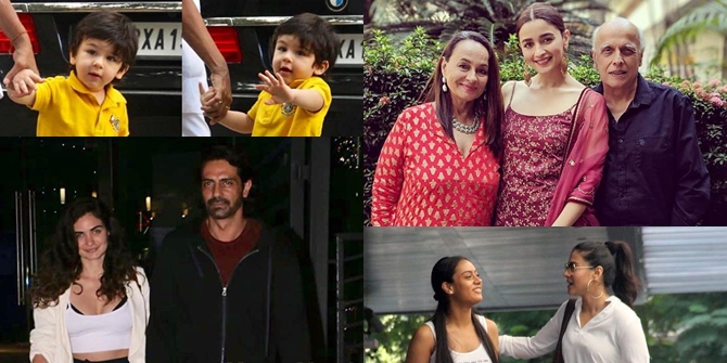 Candid Bollywood of The Week, Kajol and Nysa in Sync - AbRam Cute