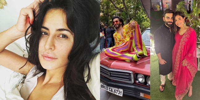 Candid Bollywood of The Week, Katrina Kaif's Beautiful Pillow Face - Ranveer is Shocked