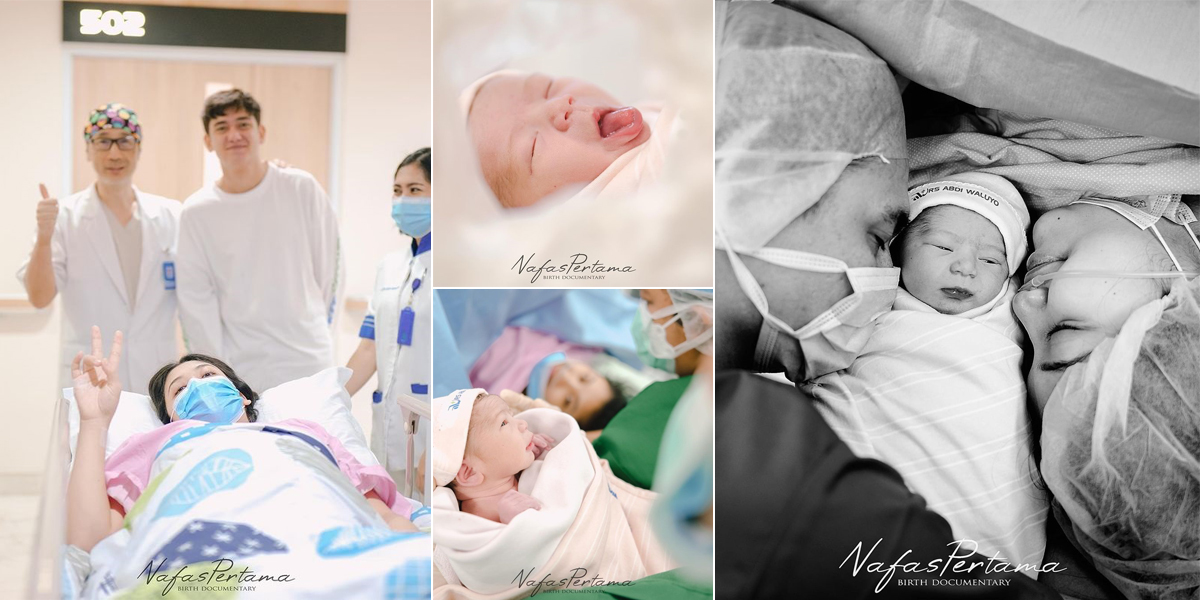 Canti Tachril Gives Birth, Adipati Dolken Shares 8 First Photos of Their Beautiful and Adorable Baby!