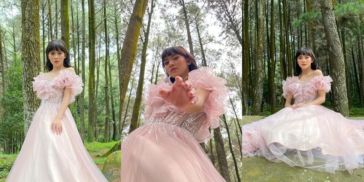 Beautiful like Cinderella, 8 Photos of Sridevi DA5 Photoshoot in Pine Forest - Aura Bintang Shining Brighter