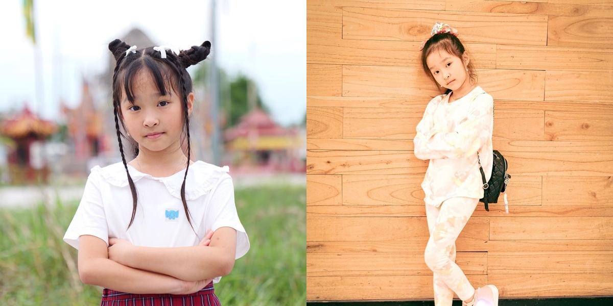 Beautiful Like a Model, Latest Portraits of Thalia, the Child of Sarwendah and Ruben Onsu - Her Beauty is Said to Resemble Kpop Idols