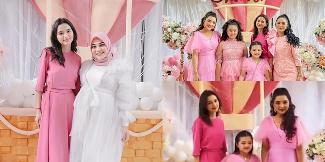 Beautiful German Mixed, 8 Portraits of Sarah Menzel Azriel's Girlfriend at Aurel Hermansyah's Baby Shower - Anggun Steals Attention