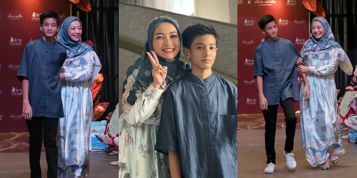 Beautiful Manglingi, 10 Photos of Hesti Purwadinata's Fashion Show with Her Handsome Son - Similar to Desy Ratnasari?