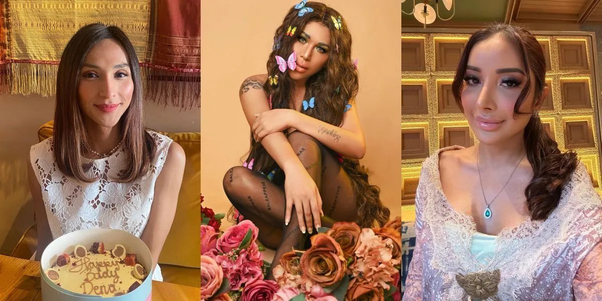 The Beauty is Often Compared to Natural Women, 12 Portraits of Indonesian Transgender Then VS Now - Millen Cyrus Looks Very Masculine