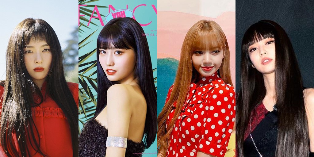 The Beauty of These K-Pop Idols Using Front Bangs Hairstyle