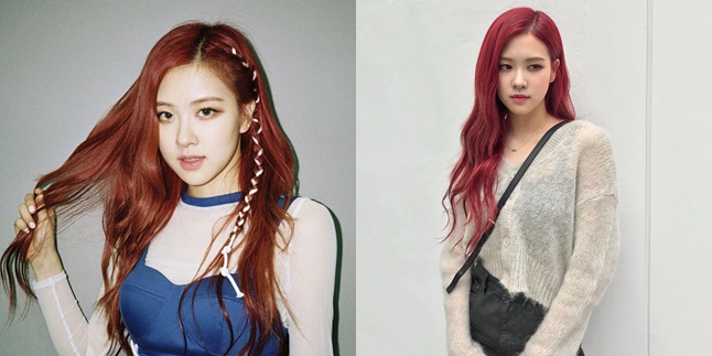 Cantiknya Rose BLACKPINK Dengan Rambut Merah Ala Princess 