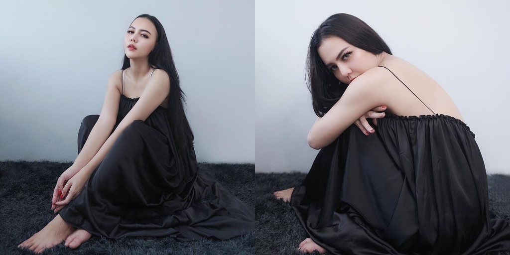 Separated from Alfath Fathier, Here are the Portraits of Ratu Rizky Nabila who is More Glowing and Beautiful - Showing Off Smooth Back