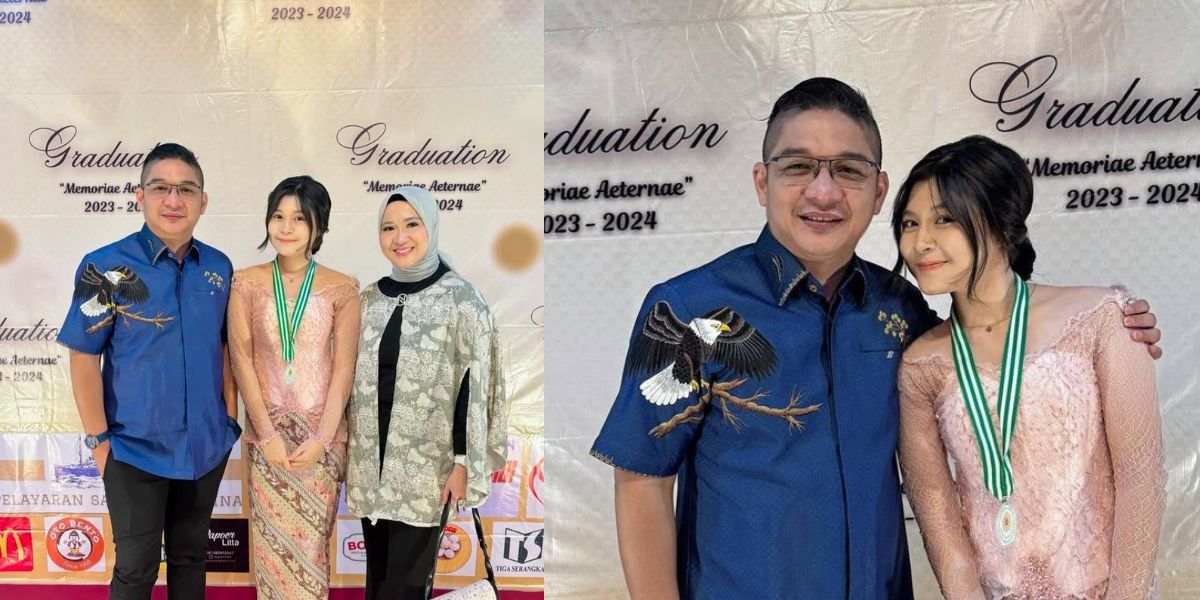 Okie Agustina's Story About the Princess's Request to Take a Photo Together with Pasha on Her Graduation Day