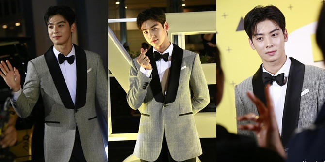 Cha Eun Woo at the Indonesian Television Awards 2018, Like a Prince!