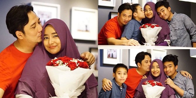 Cindy Fatika Sari's Birthday, Tengku Firmansyah Gives Flowers & Sincere Prayers