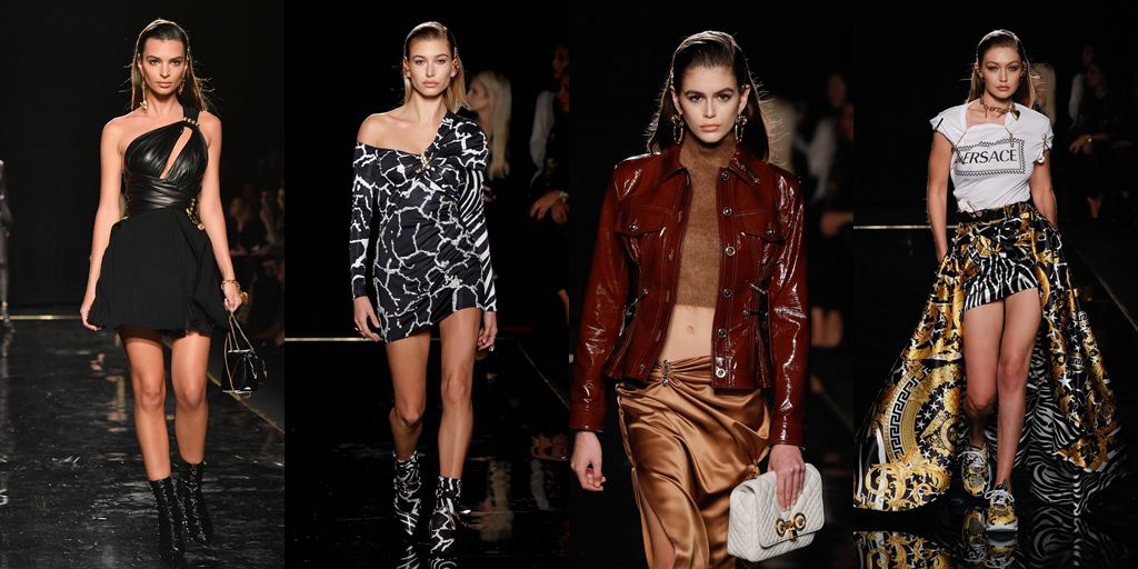 Hailey Baldwin's Comeback to Versace Runway & Other Cool Celebs