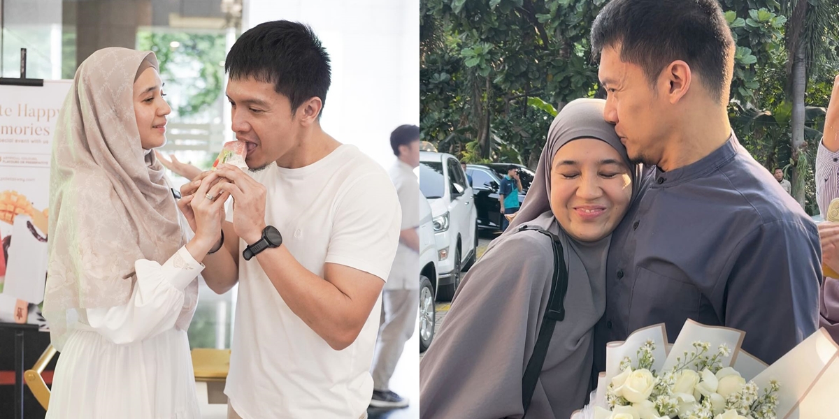 True Couple Goals! Here are 8 Happy Photos of Dimas Seto and Dhini Aminarti Shooting Together - Tips for Earning Double Rewards